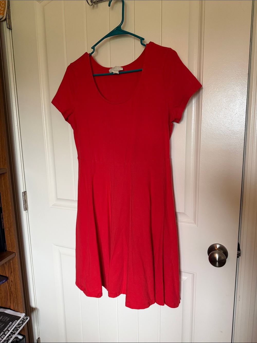 Forever 21 Plus Size Coral Red Dress